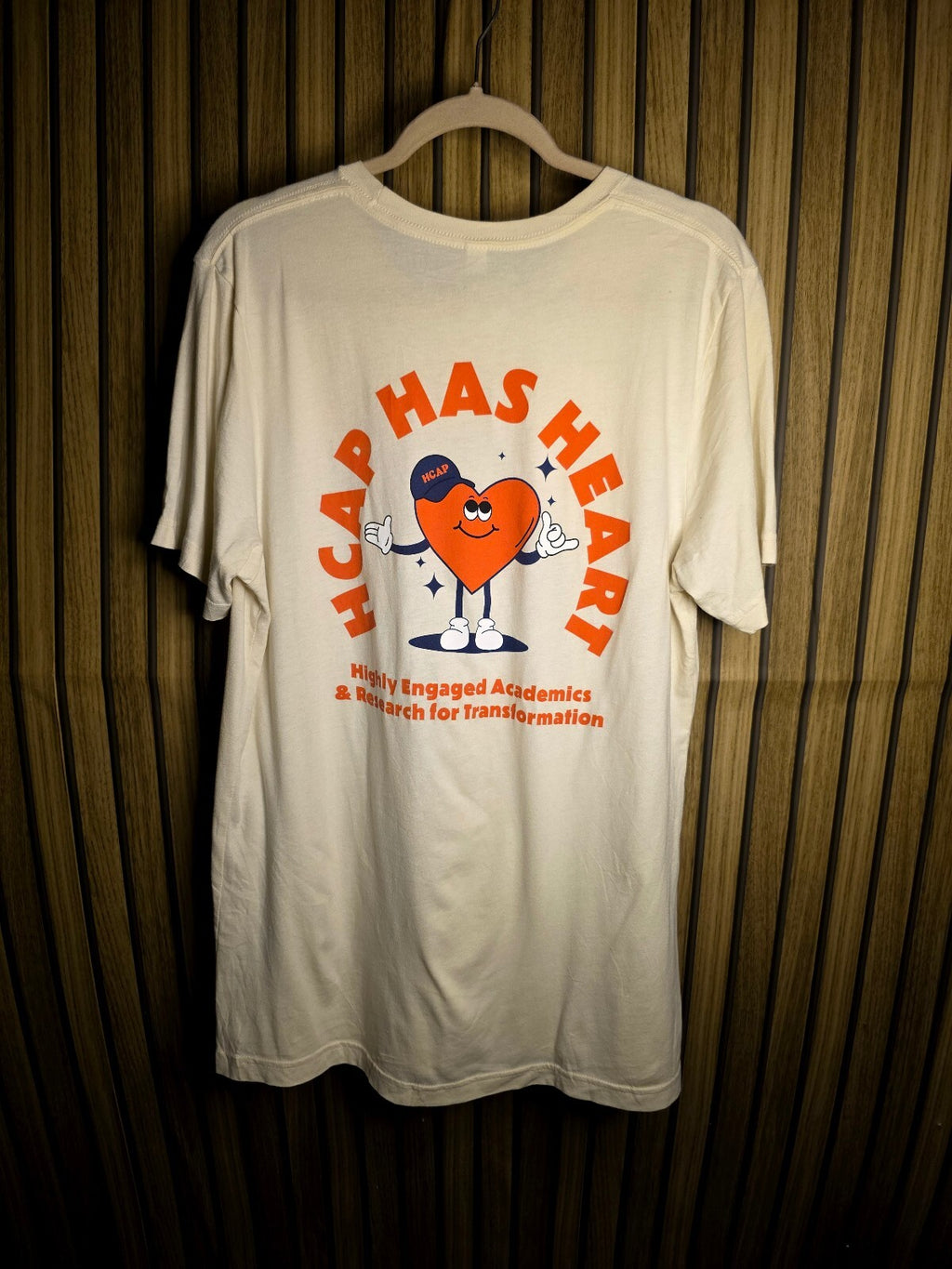 Canvas UTSA College of Health T-shirt Cream Size Regular L RAN83