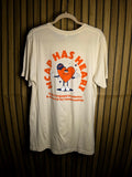 Canvas UTSA College of Health T-shirt Cream Size Regular L RAN83