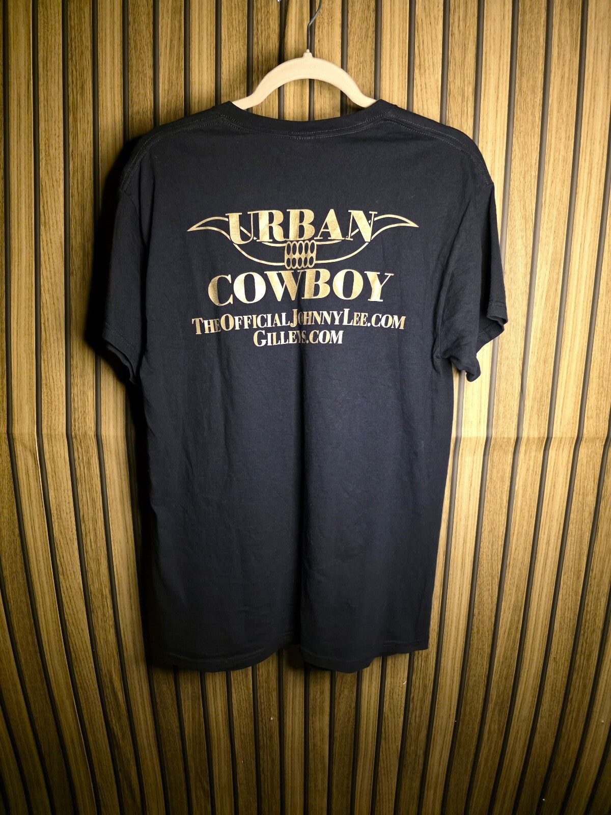 Gildan Urban Cowboy Graphic T-Shirt Black Medium RAN90