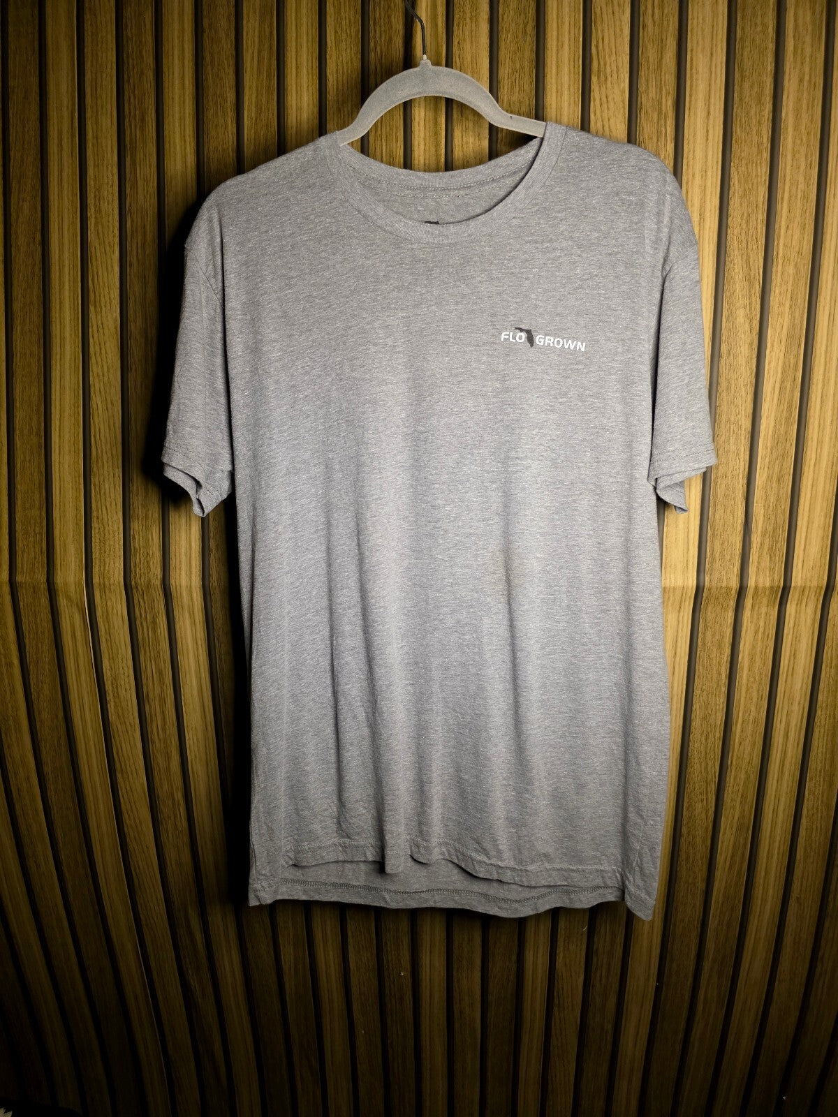 Flo Grown Men's T-shirt Gray Medium RAN99