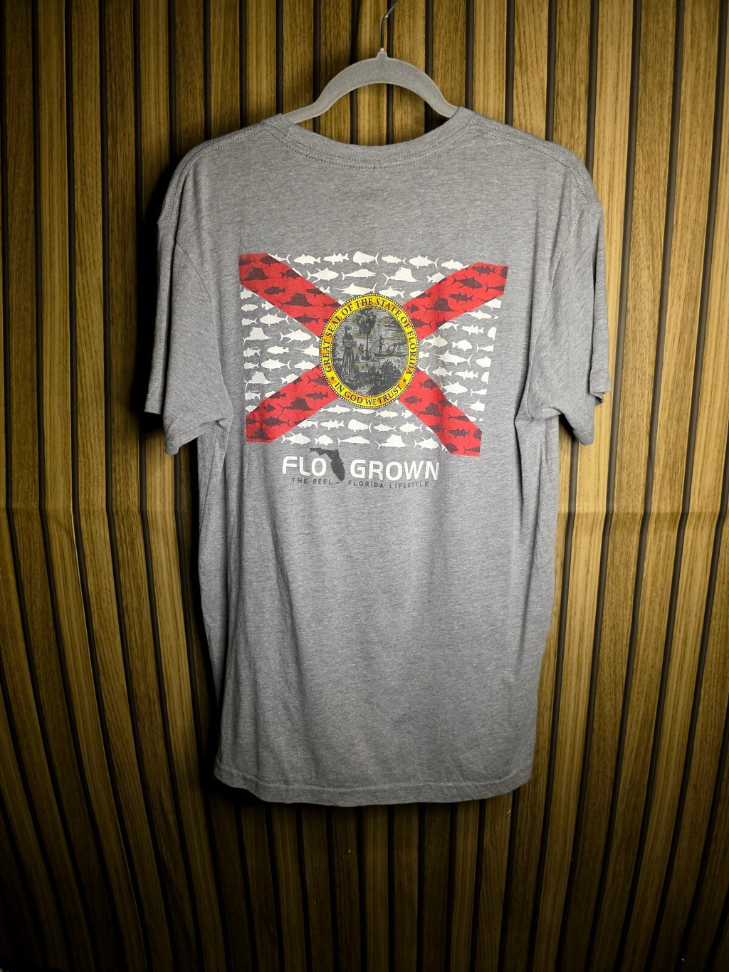 Flo Grown Men's T-shirt Gray Medium RAN99