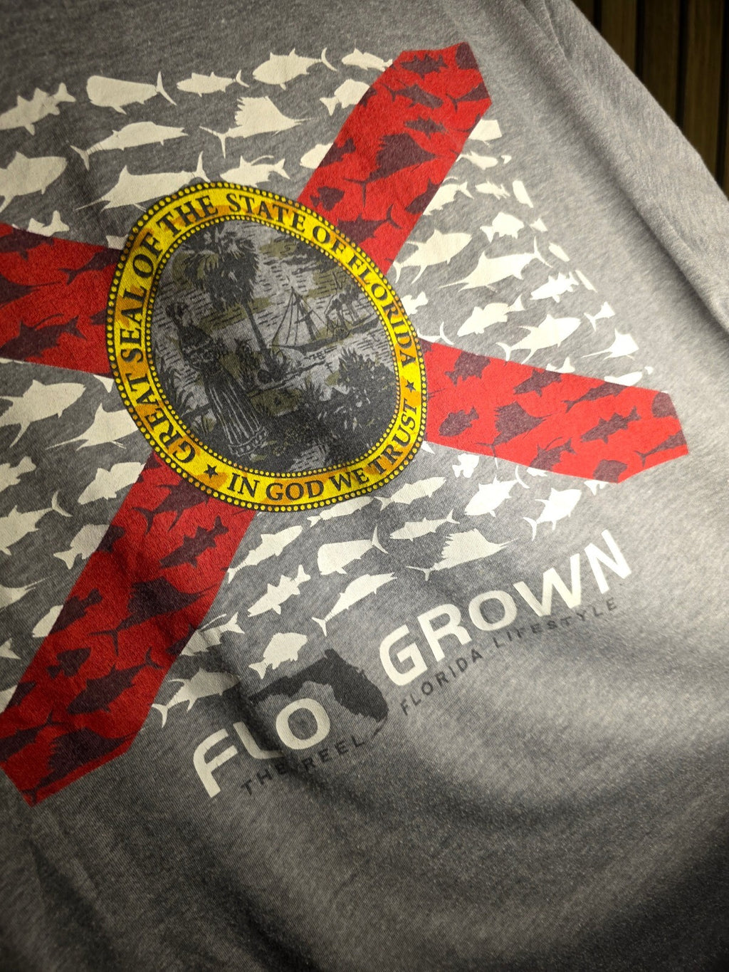 Flo Grown Men's T-shirt Gray Medium RAN99