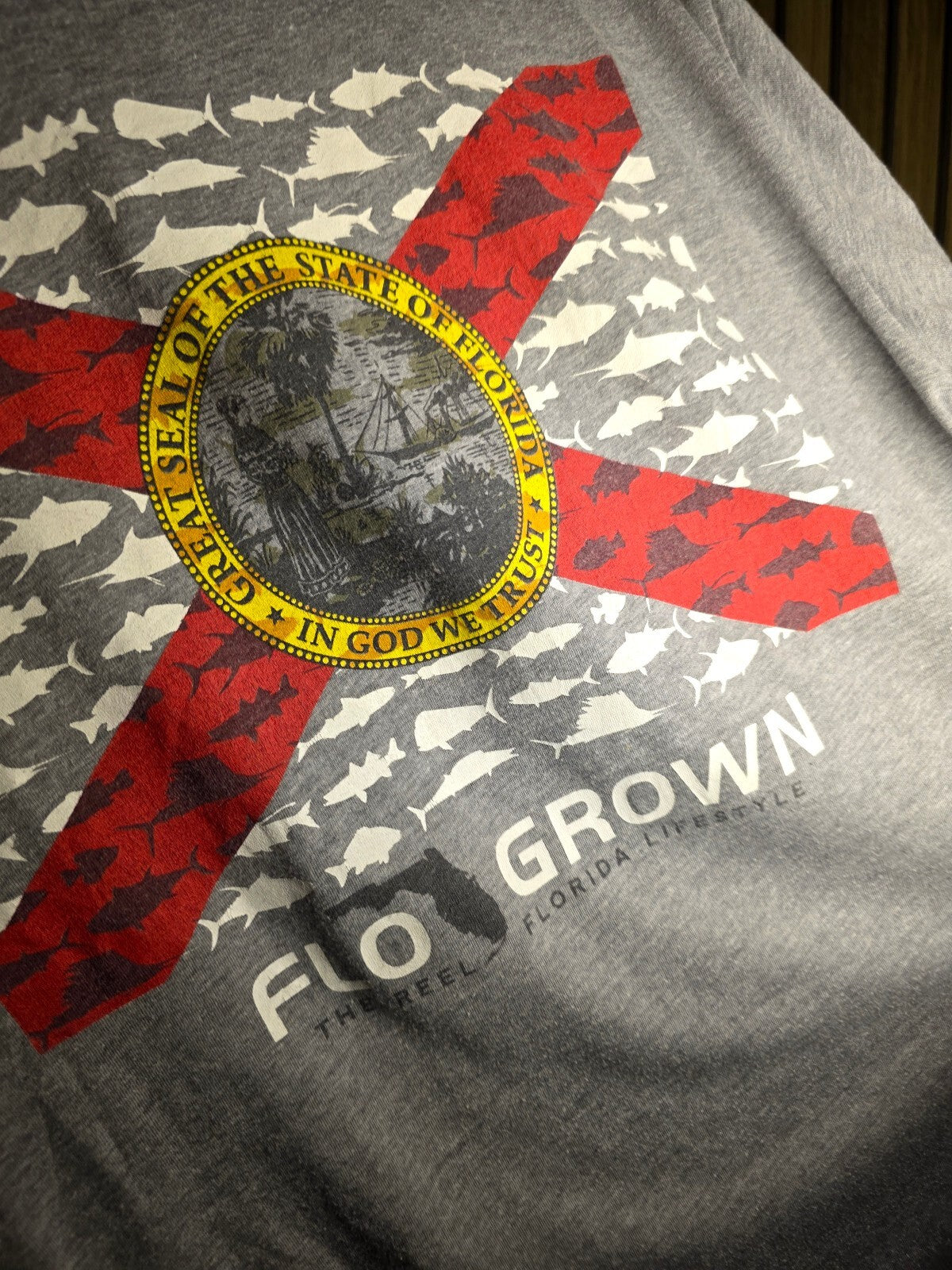 Flo Grown Men's T-shirt Gray Medium RAN99