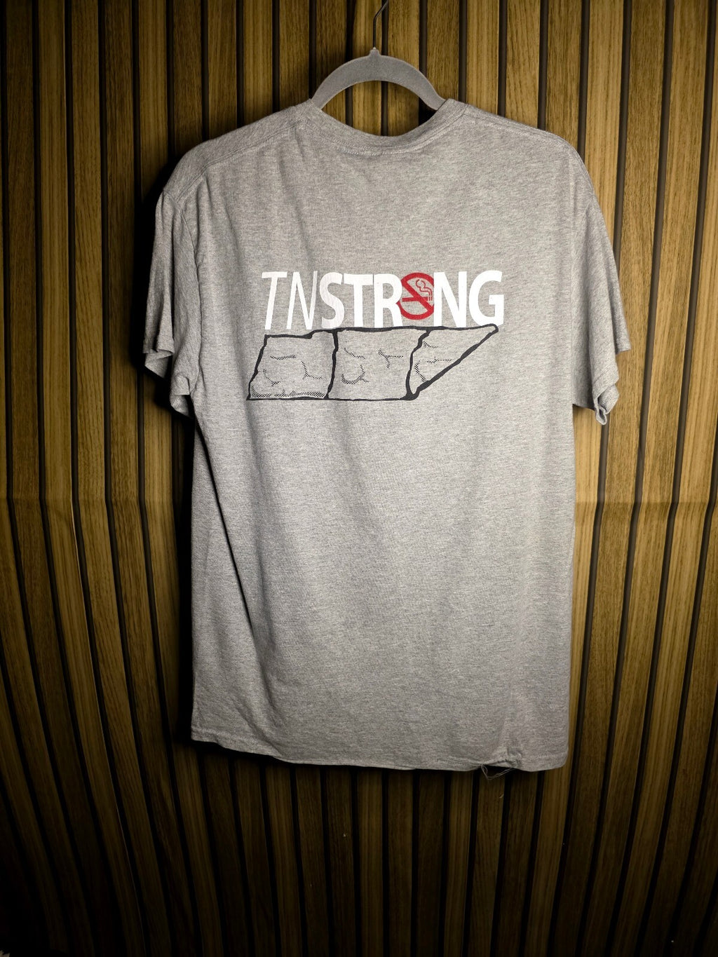 Gildan M2S Move 2 Stand Graphic Grey T-Shirt Medium RAN102