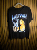 Aaliyah Graphic T-Shirt Black Size Regular L RAN106