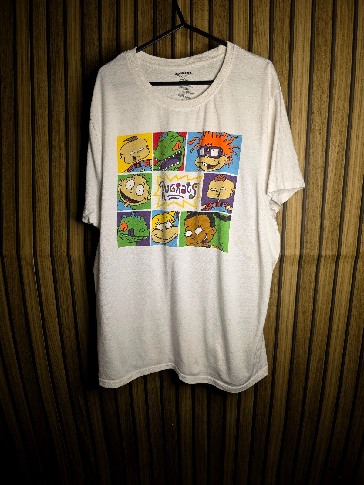 Nickelodeon Rugrats Graphic T-Shirt White XL RAN119