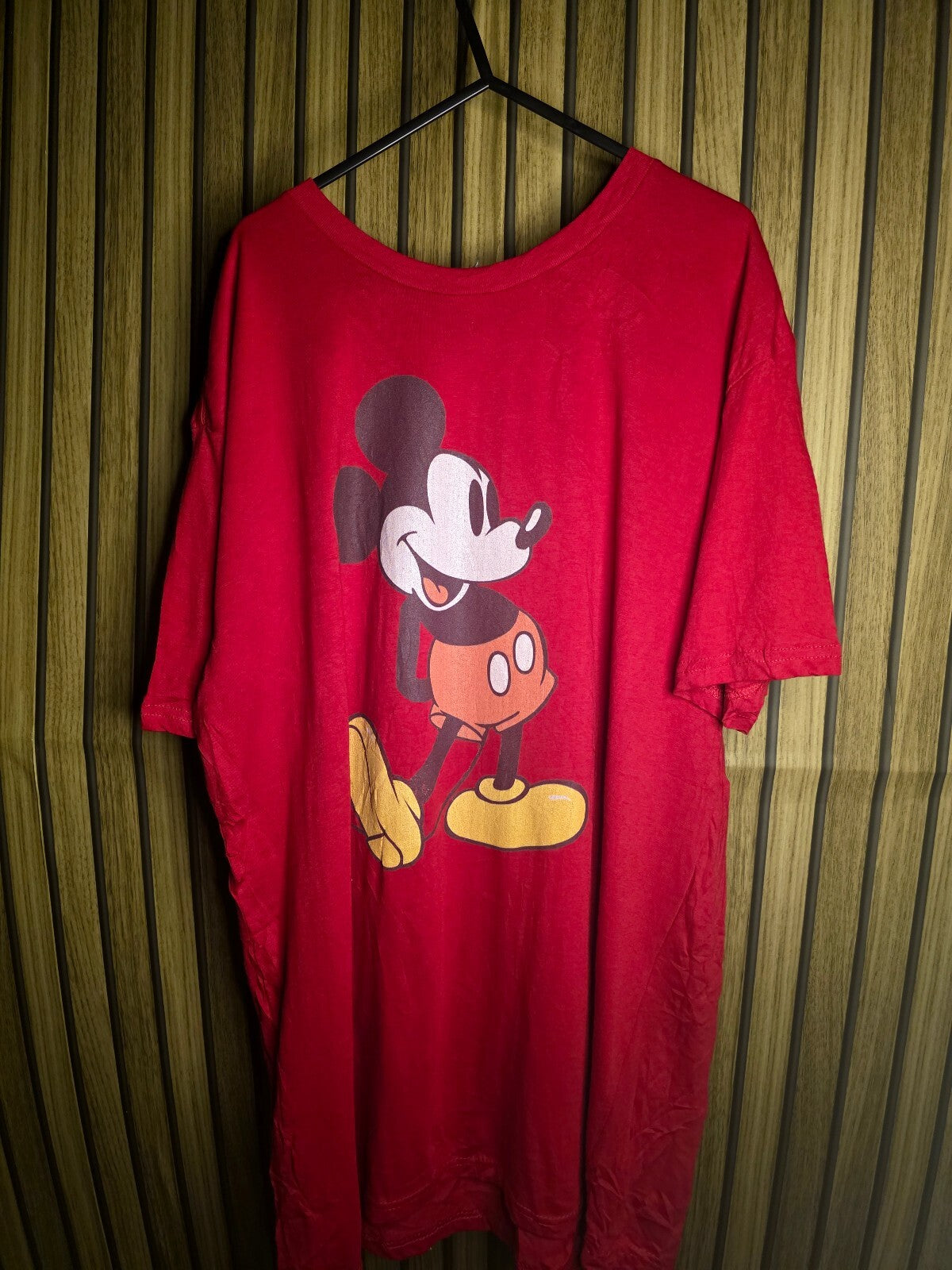 Zuni Sportswear Mickey Mouse Graphic T-Shirt Red XL MX402