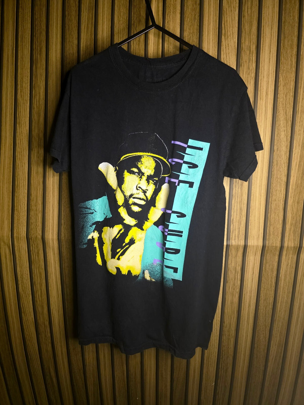 Ice Cube T-Shirt Black Graphic Size M MX404