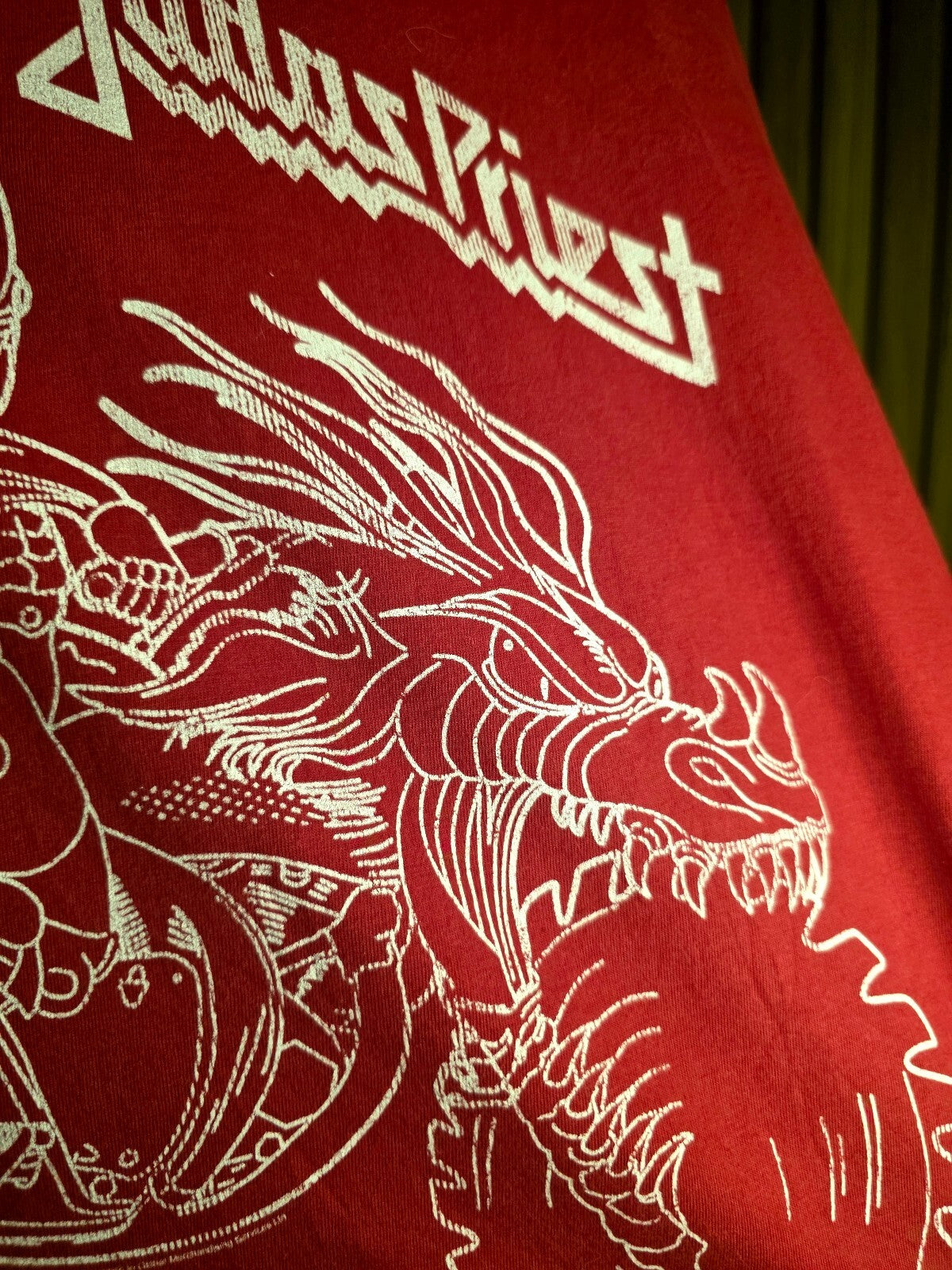Port & Company Judas Priest Graphic T-Shirt Red Medium MX414
