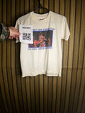 Hanes Heavyweight T-shirt Vic Red Wing Coursey Graphic Cream Medium MX425