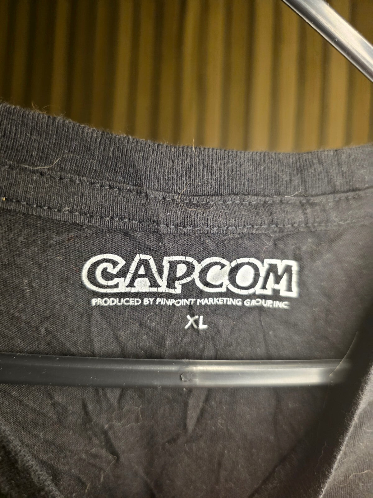 Capcom I Believe In Zero Graphic T-Shirt Black XL MX432
