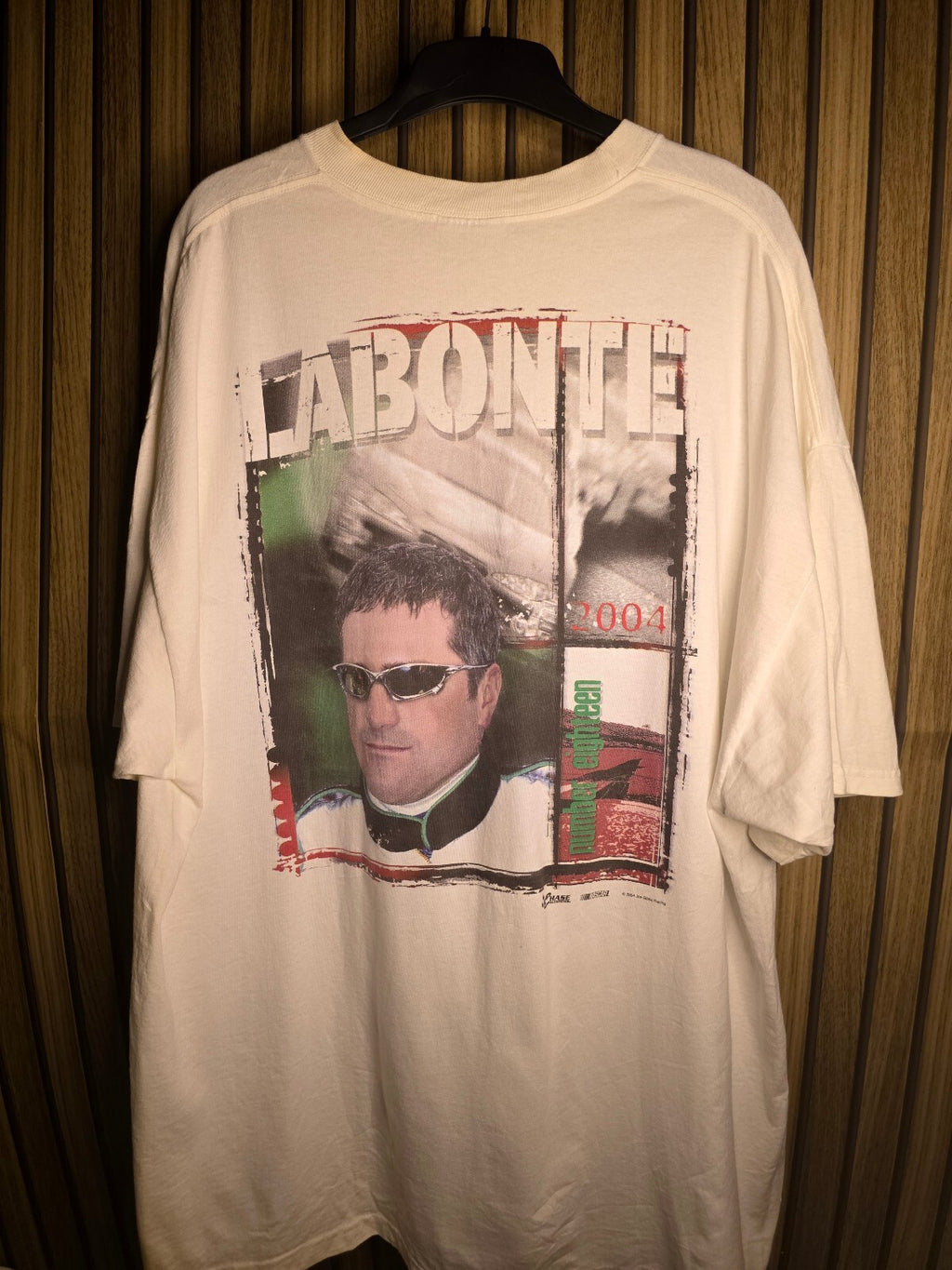 Chase Authentics Labonte 2004 Graphic T-Shirt Cream X