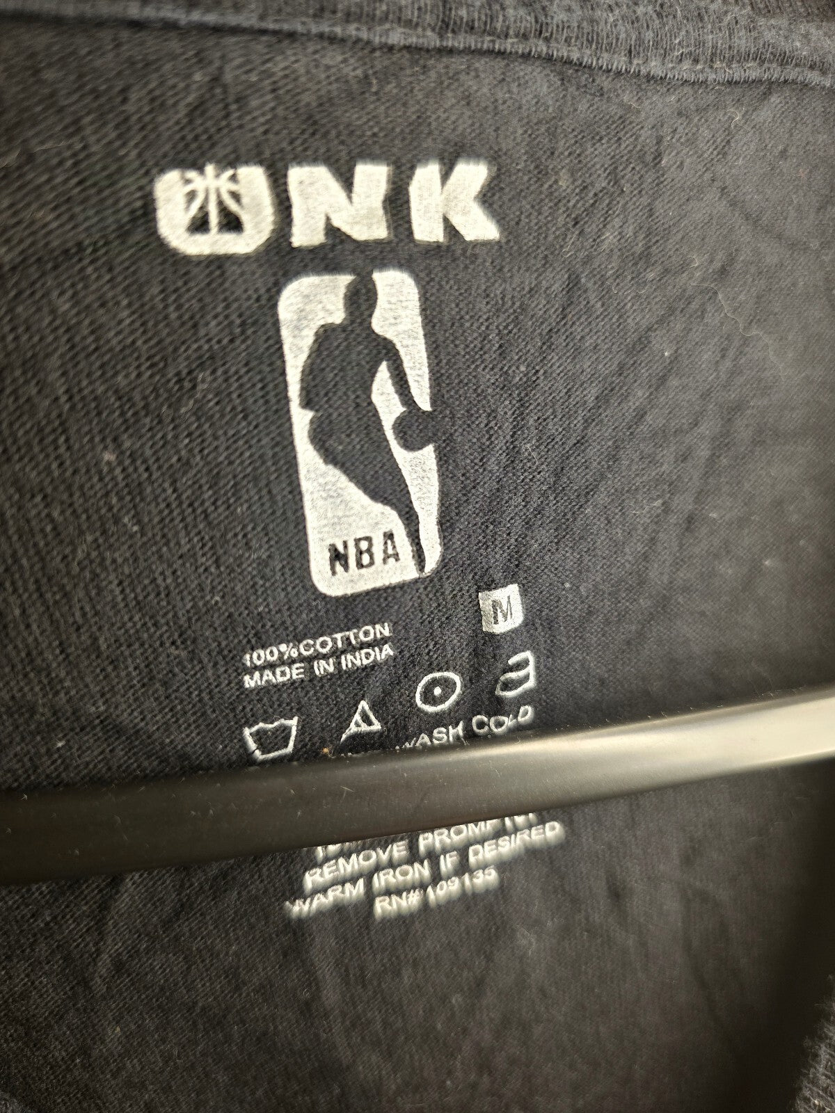 UNK NBA Los Angeles Lakers Black Graphic T-shirt Medium MX442