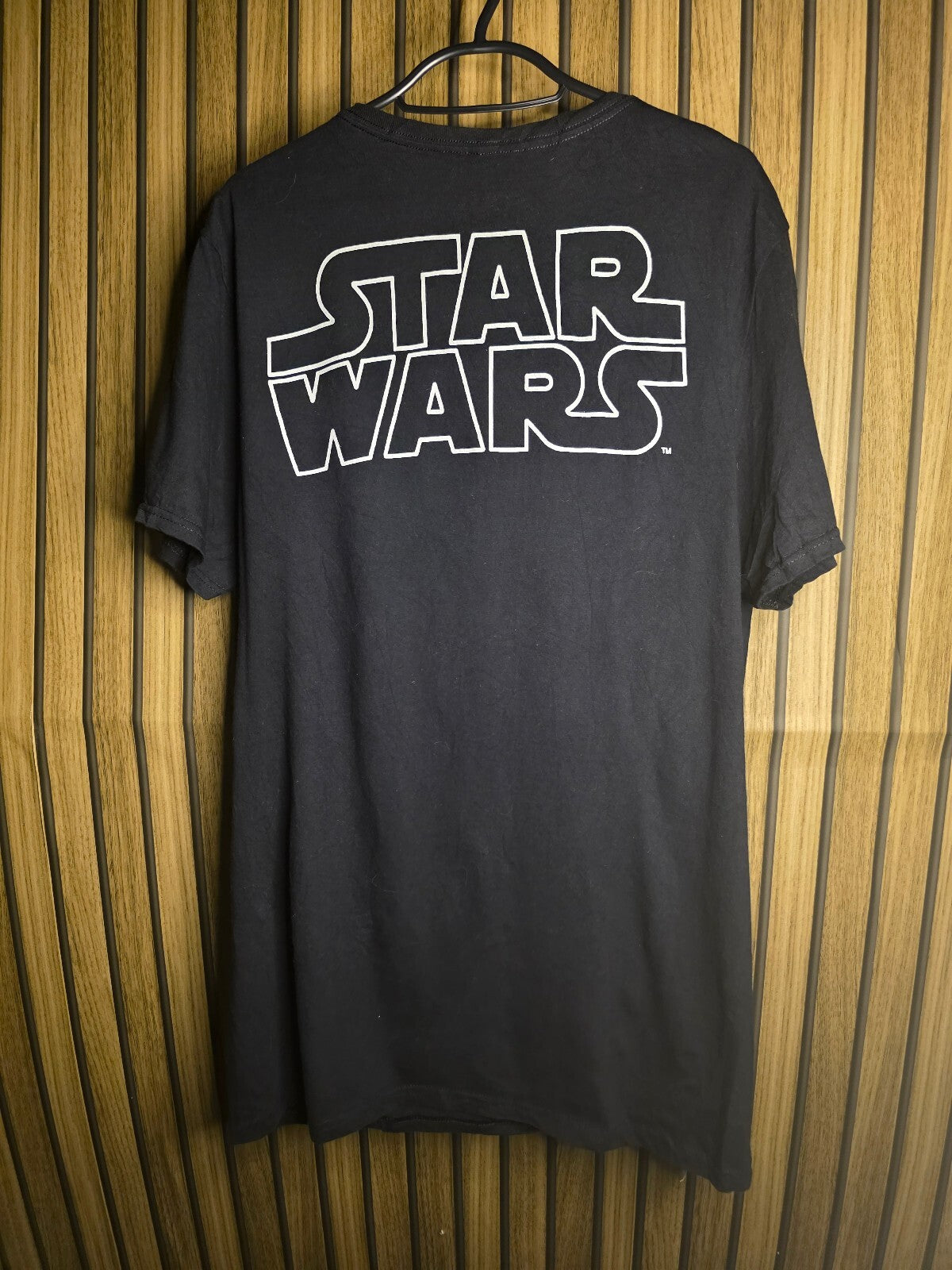Star Wars Black Graphic T-Shirt Medium MX443