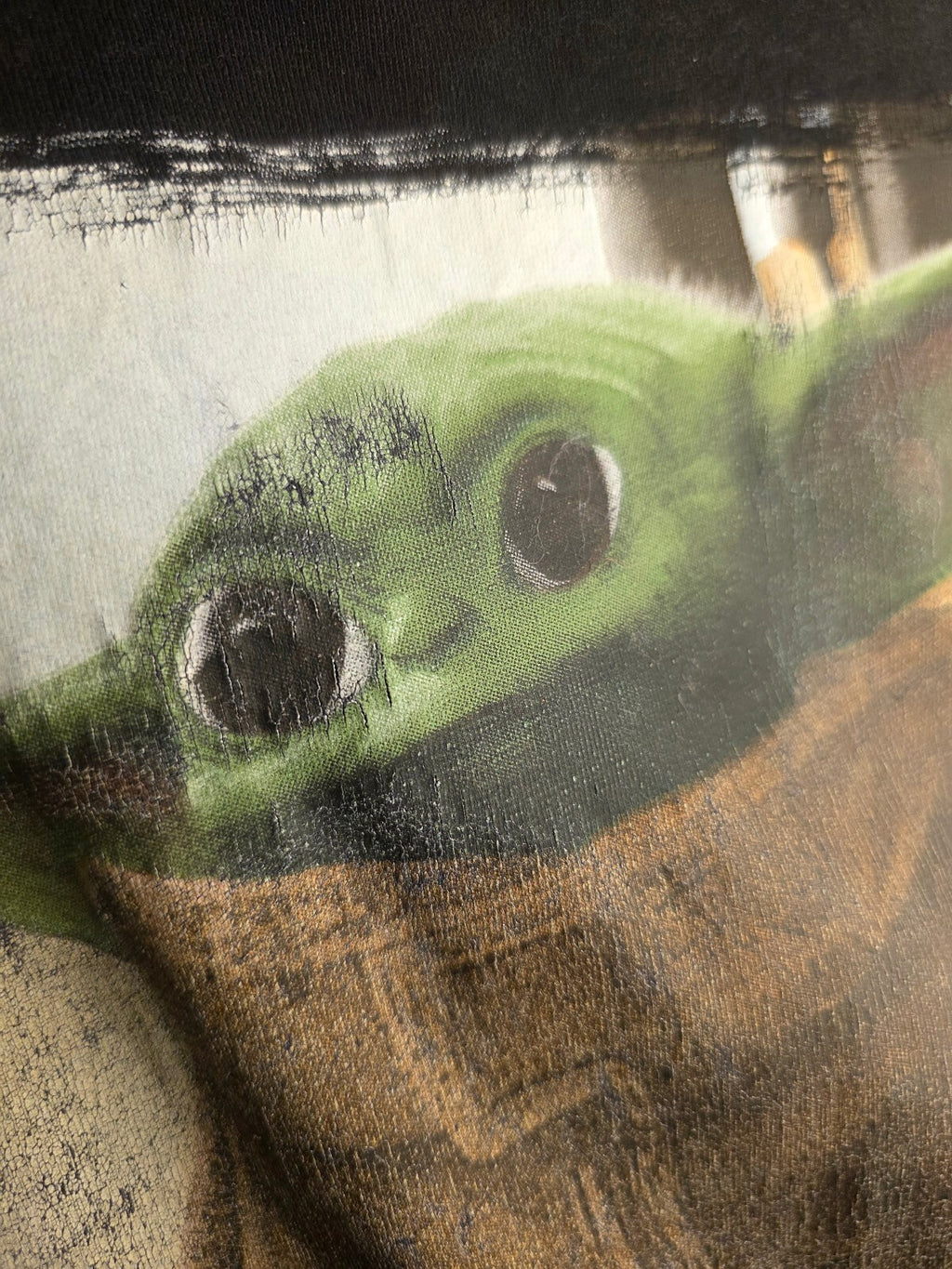 Star Wars Baby Yoda Graphic T-Shirt Black Regular M MX453