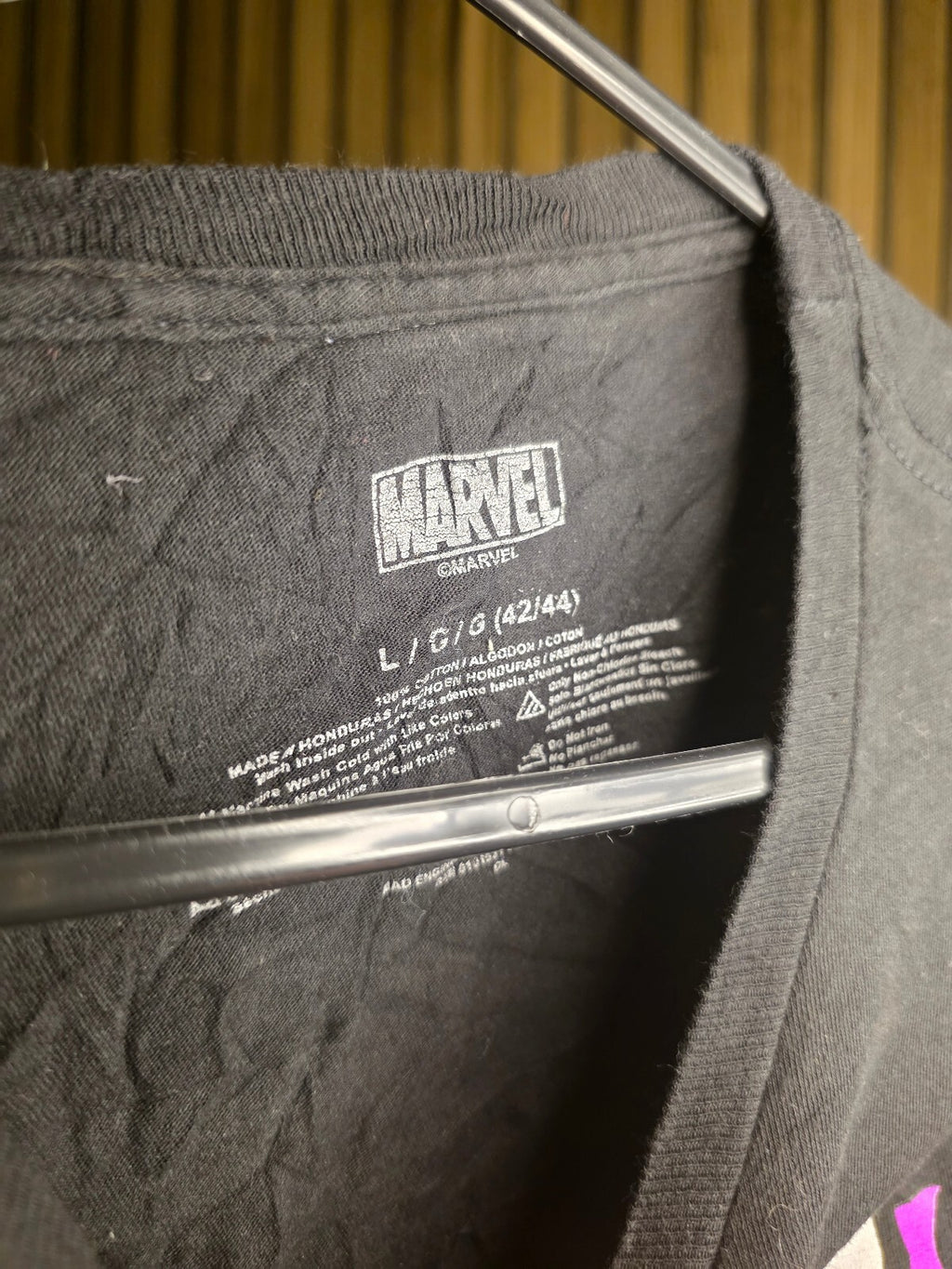 Marvel Venom Graphic T-shirt Black Large MX470