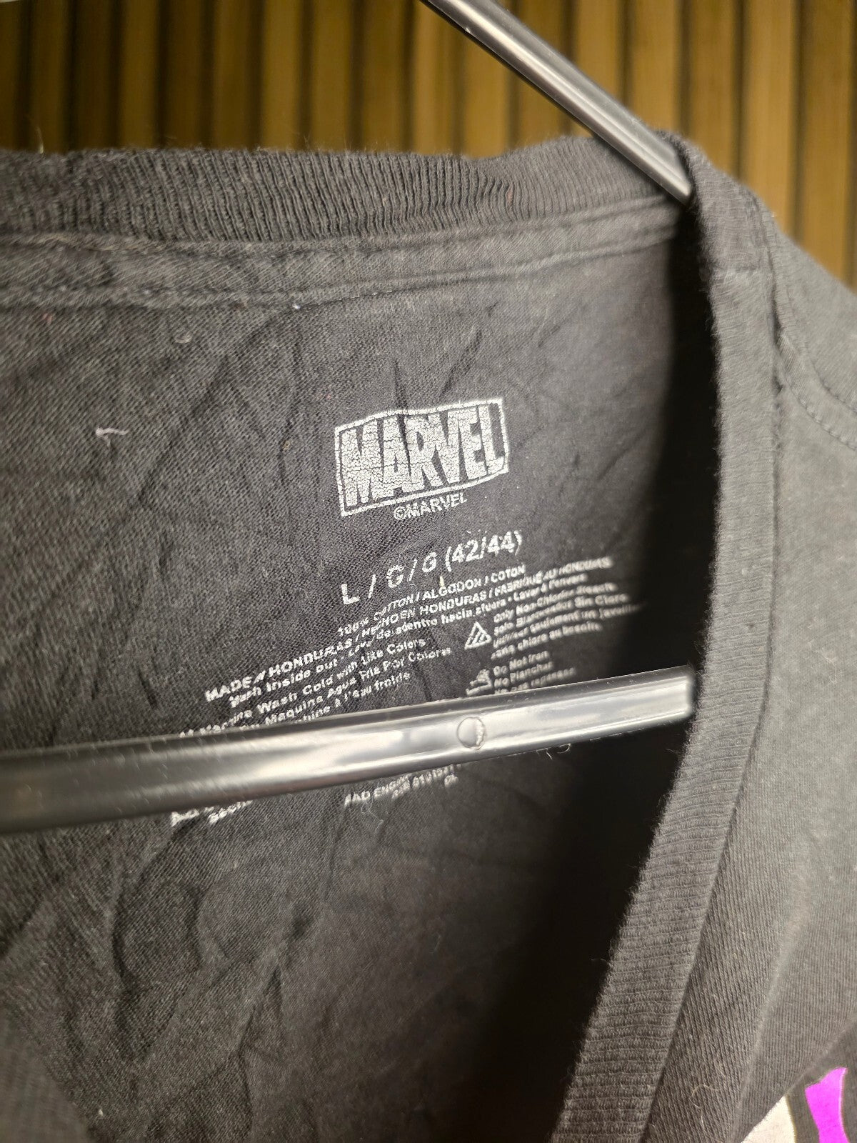 Marvel Venom Graphic T-shirt Black Large MX470