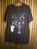AC/DC Highway to Hell Band Graphic T-shirt Black Medium MX476