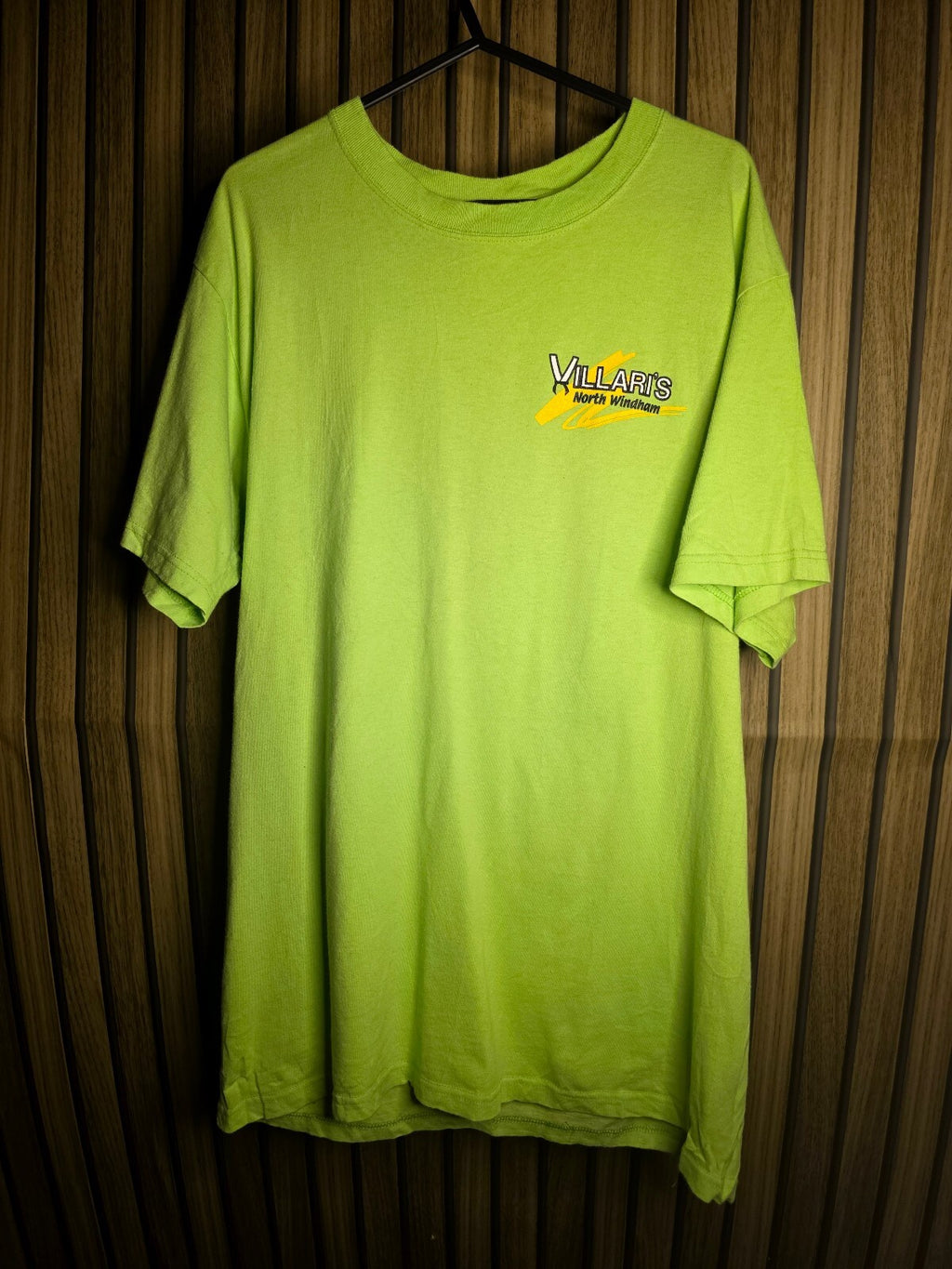 Villari's Shaolin Kempo Karate T-shirt Lime Green Regular M MX485