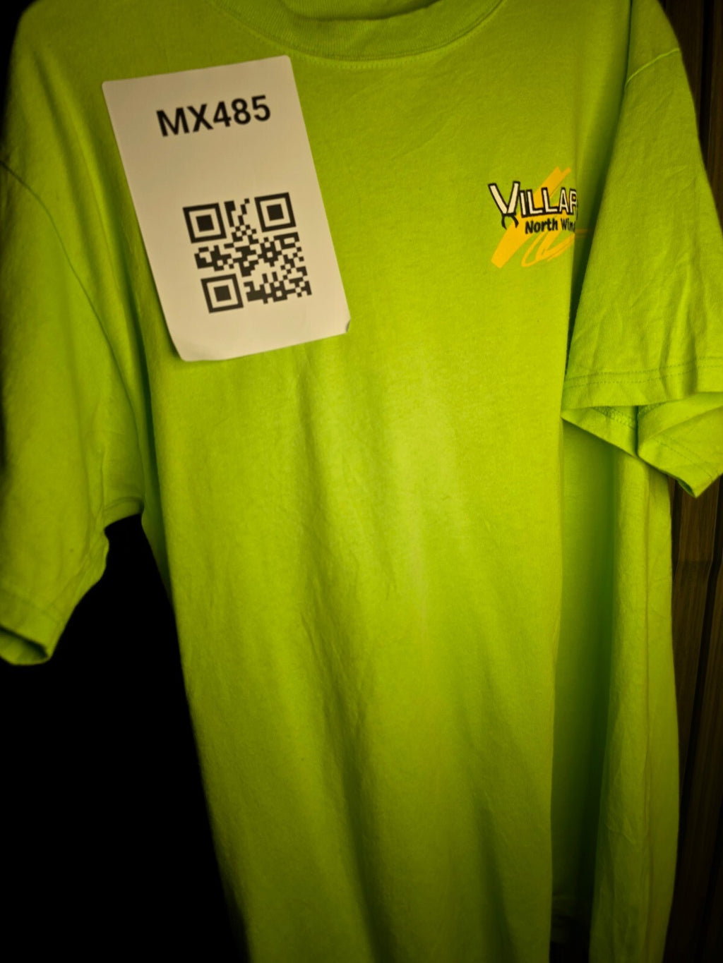 Villari's Shaolin Kempo Karate T-shirt Lime Green Regular M MX485