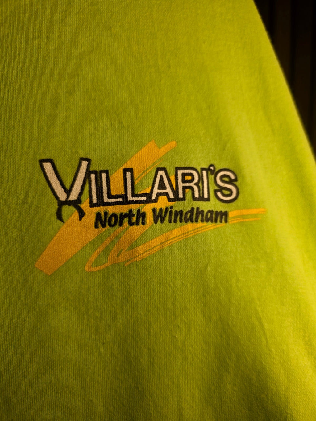 Villari's Shaolin Kempo Karate T-shirt Lime Green Regular M MX485