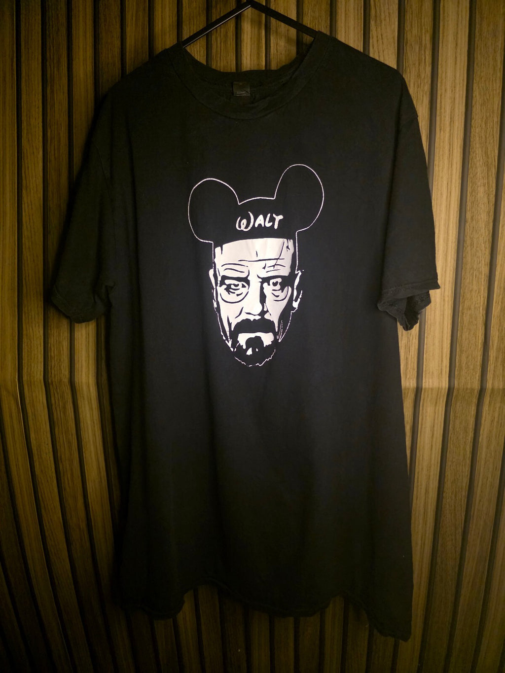 Walt Breaking Bad Graphic T-Shirt Black MX490