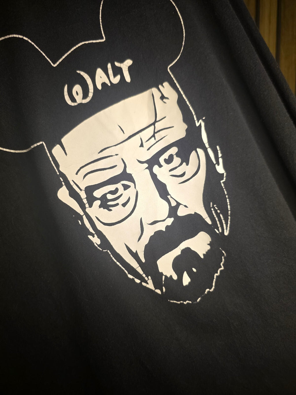 Walt Breaking Bad Graphic T-Shirt Black MX490