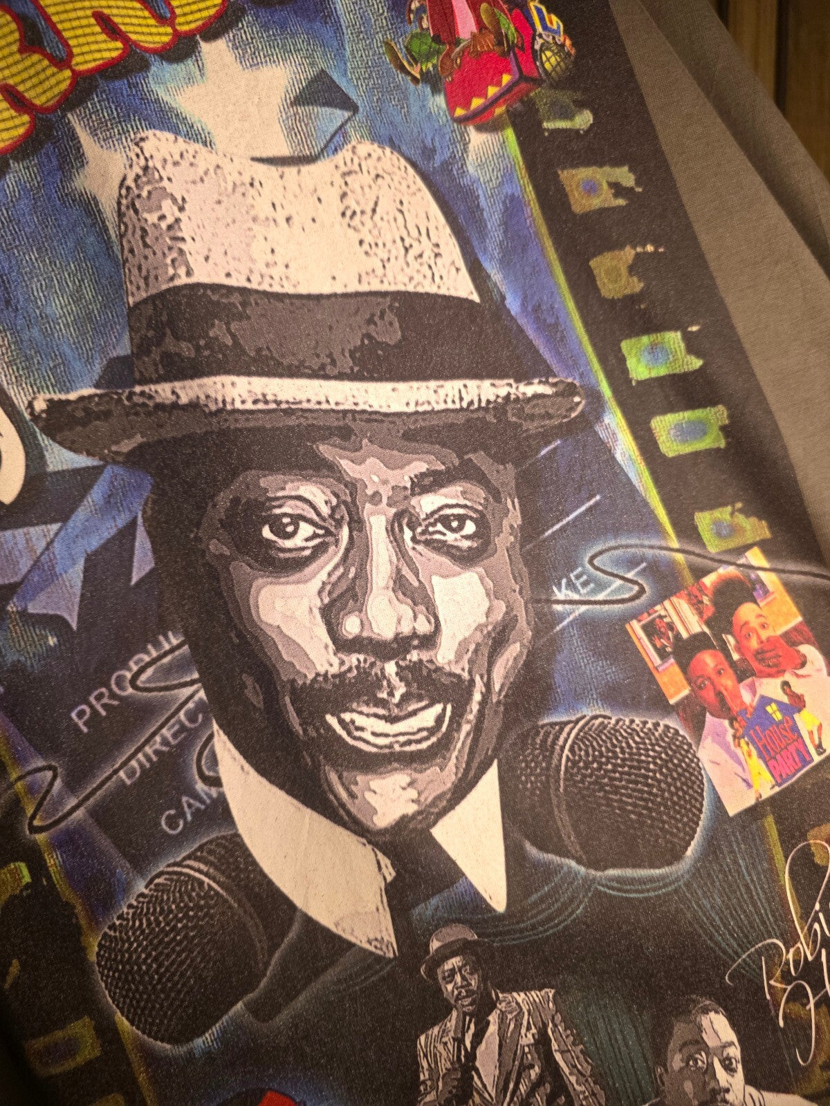 Robin Harris Graphic T-Shirt Black MX491