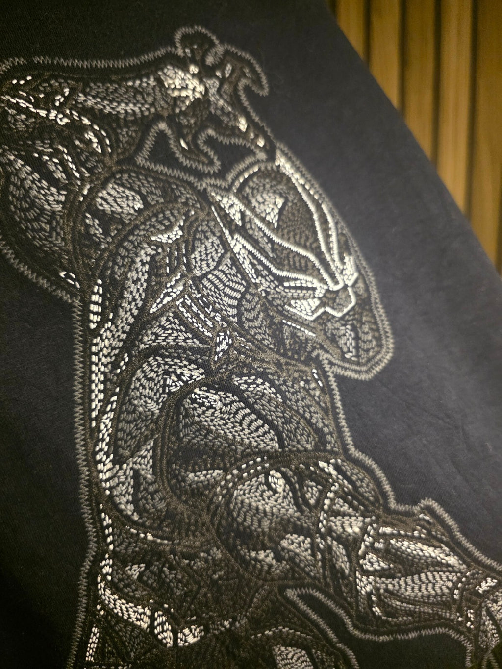 Marvel Avengers Black Panther Graphic T-Shirt Black XL MX498