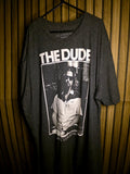 Big Lebowski The Dude Graphic T-Shirt Gray 3X MX508