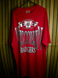 Wisconsin Badgers T-Shirt Red Large MX511