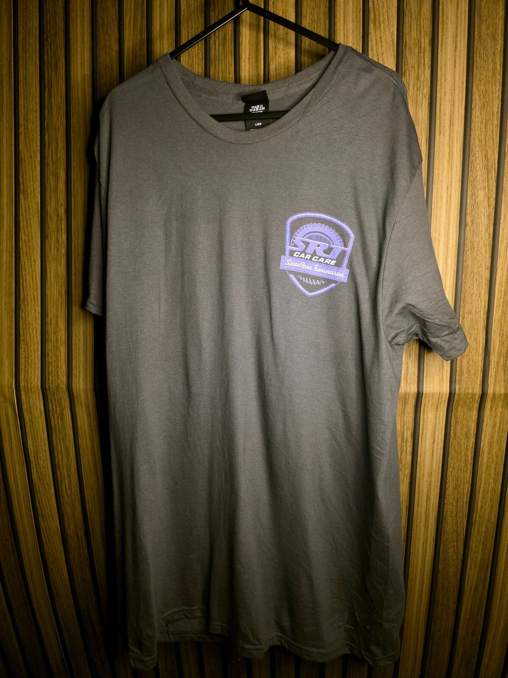 Hanes Santa Rosa Car Care T-Shirt Gray LG/G MX533