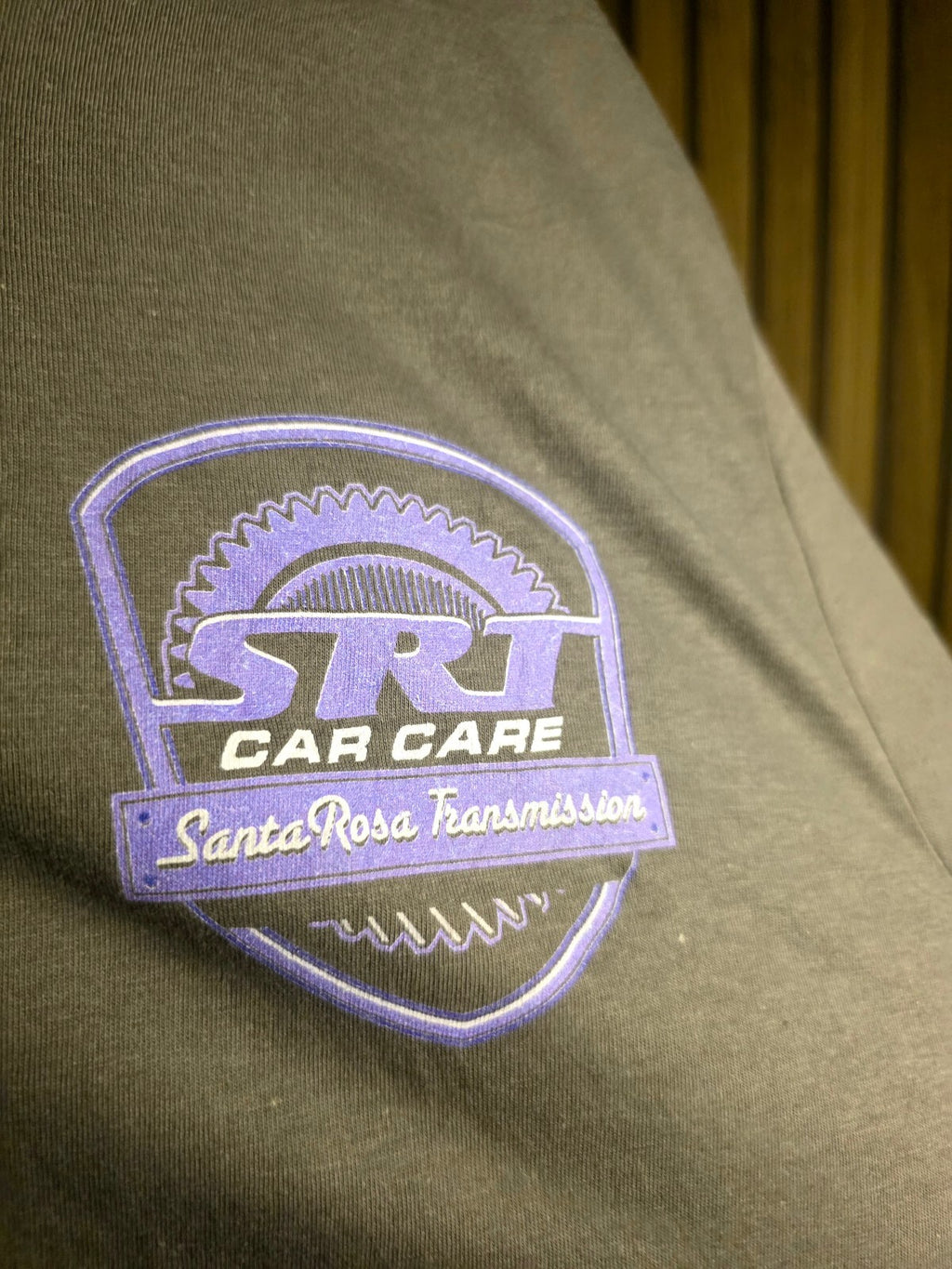 Hanes Santa Rosa Car Care T-Shirt Gray LG/G MX533