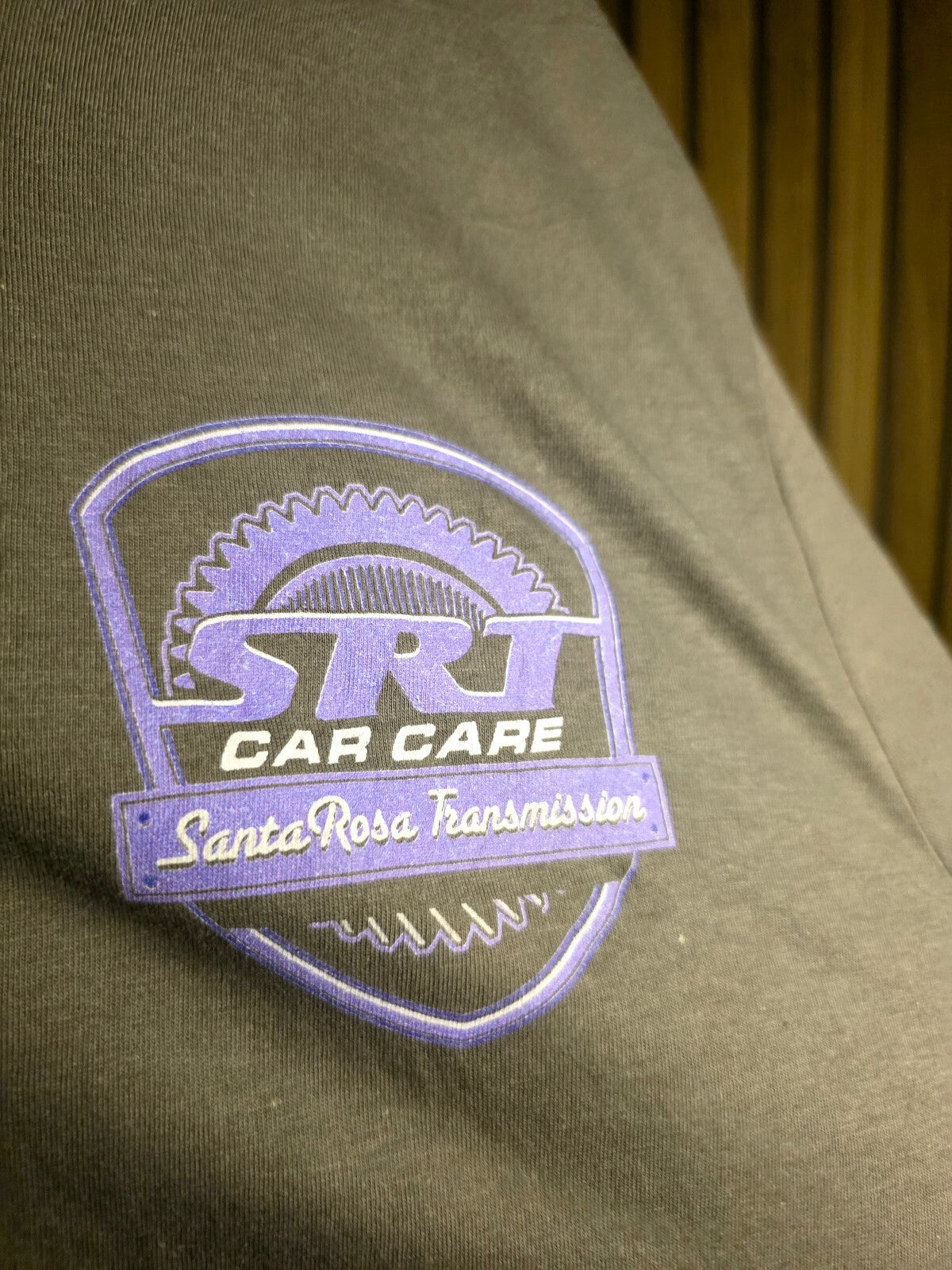 Hanes Santa Rosa Car Care T-Shirt Gray LG/G MX533
