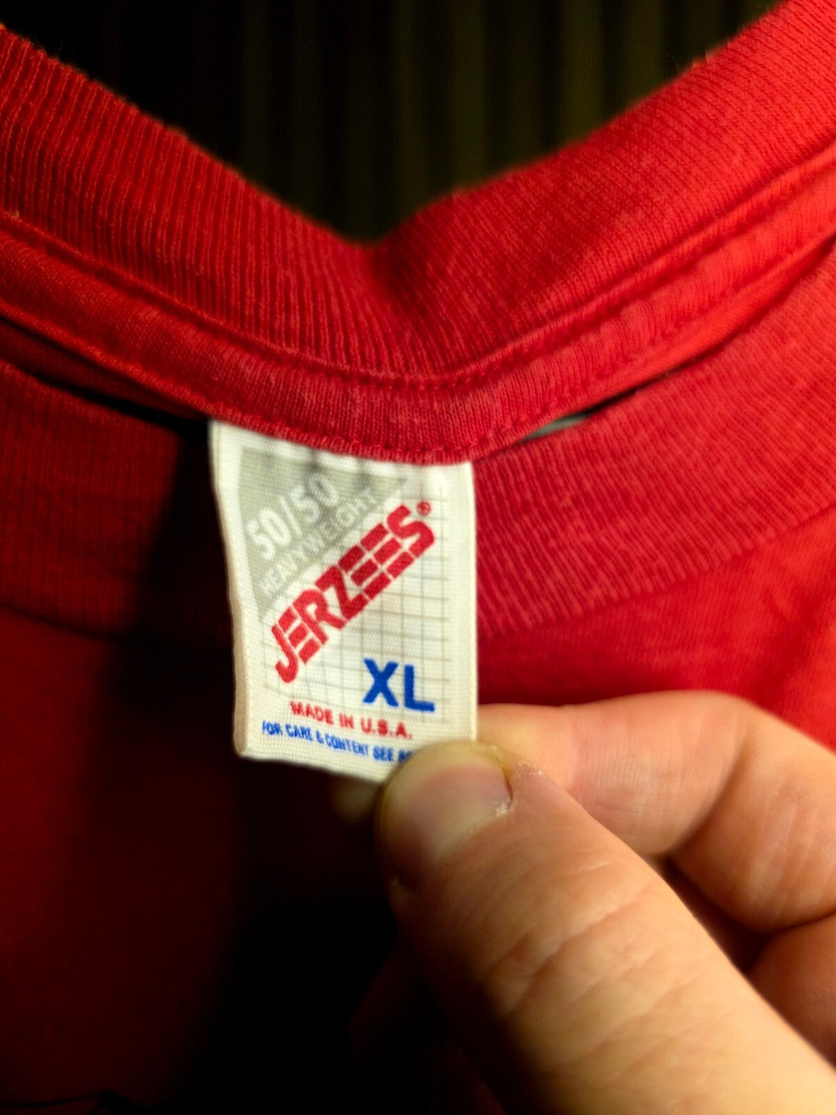 Sears Basketball Graphic T-Shirt Red XL MX534