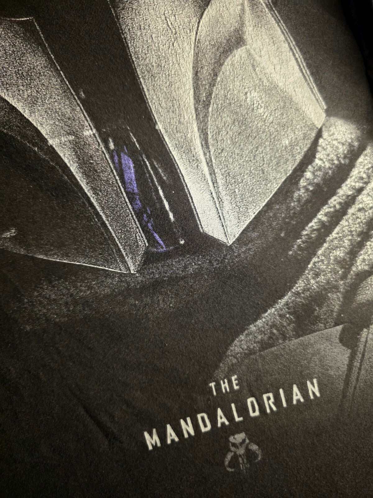 Star Wars The Mandalorian T-Shirt Black 2XL MX542