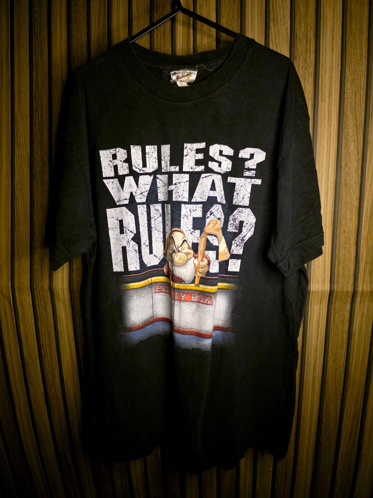 Disney Grumpy Rules What Rules T-Shirt Black MX544