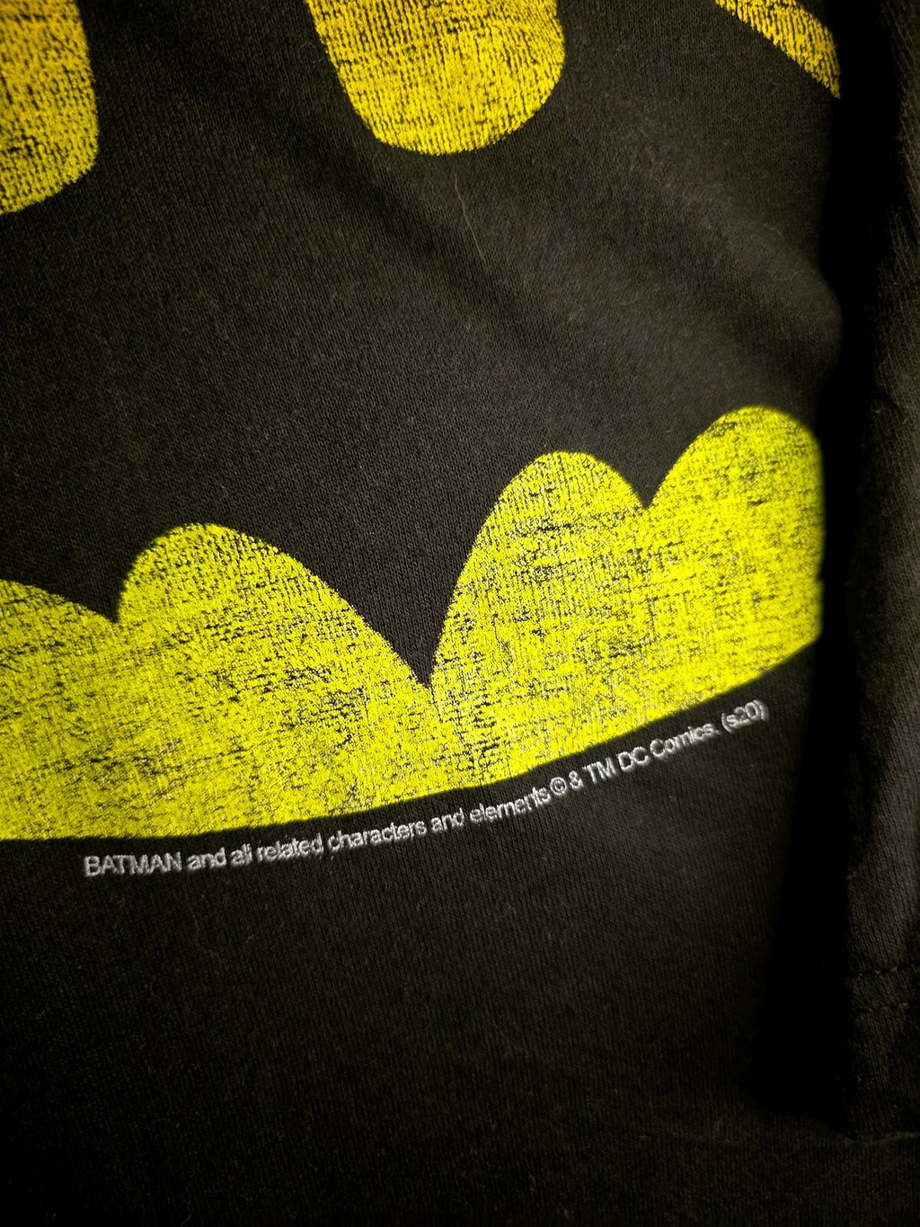 Batman Logo Graphic T-Shirt Black 2XL MX548
