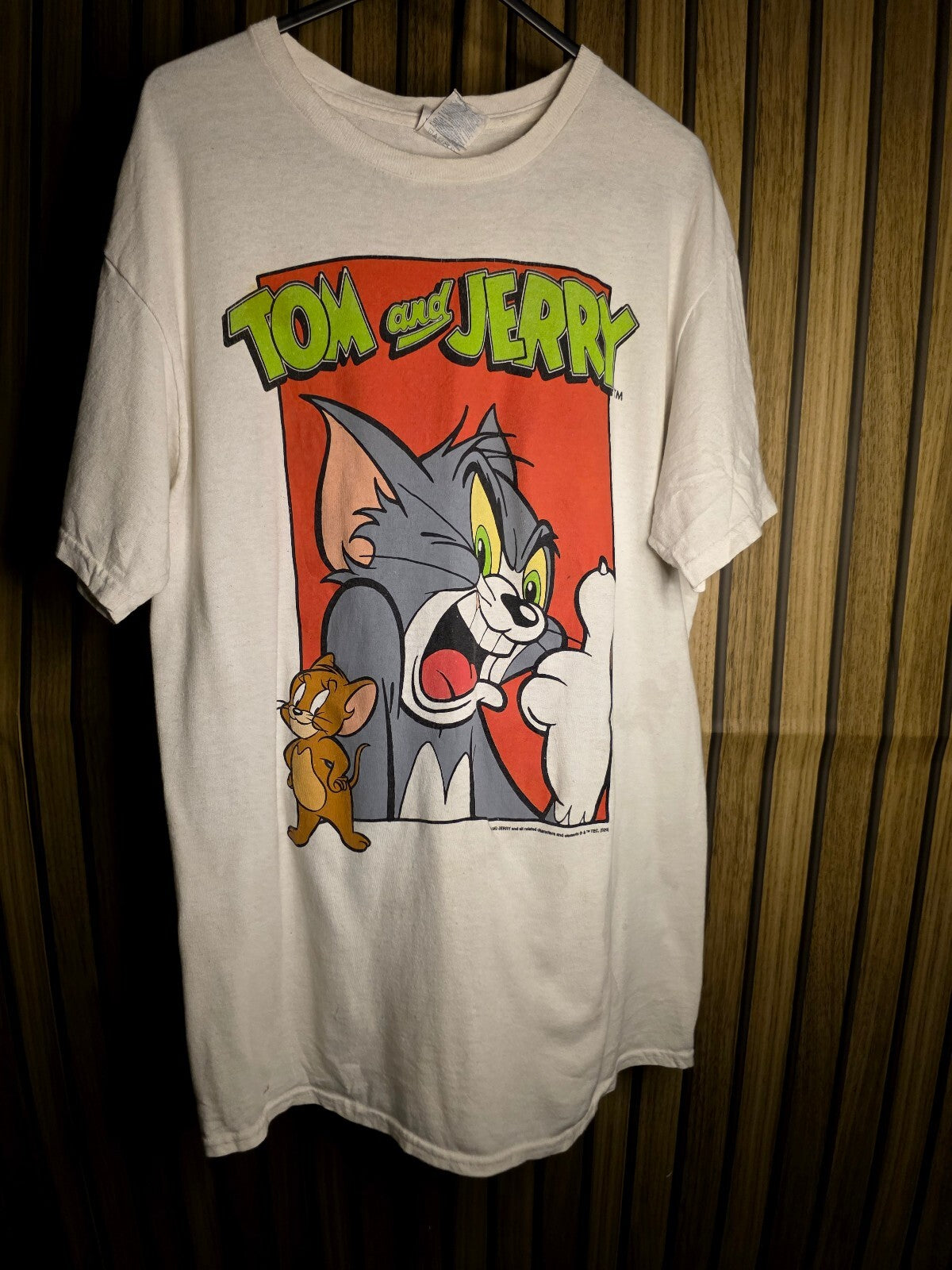 Tom and Jerry Graphic T-Shirt White MX565