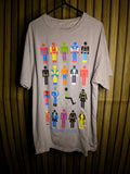 Marvel Robot Graphic T-Shirt Beige MX572
