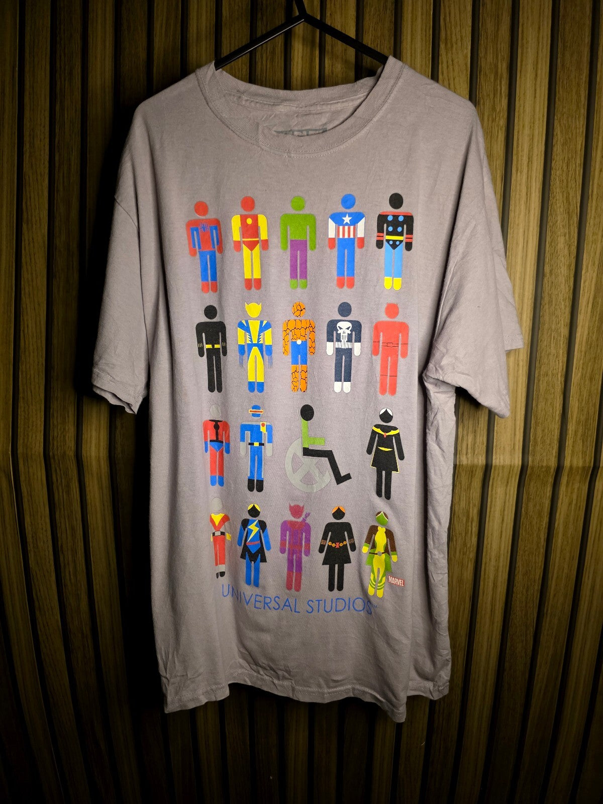 Marvel Robot Graphic T-Shirt Beige MX572