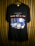Cruisin Night Car Show Graphic T-Shirt Black MX586