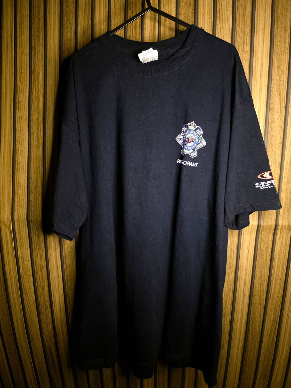 Hot Rods at the Beach Participant T-Shirt Black XL MX593
