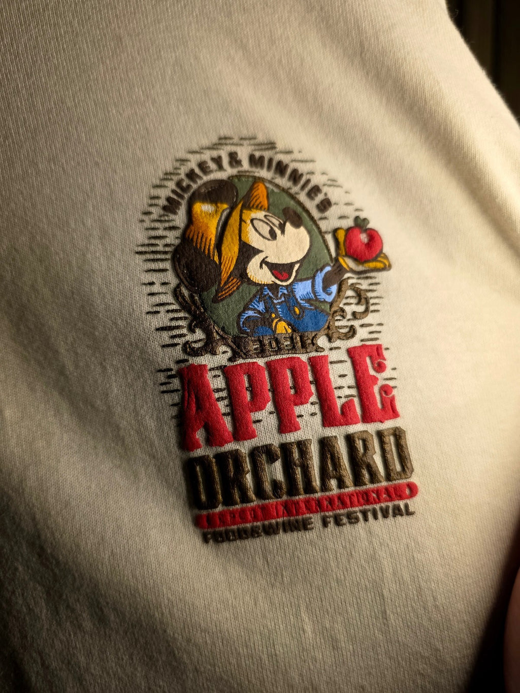 Disney Sweet as Pie Minnie Sweatshirt Cream MX594