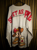 Disney Sweet as Pie Minnie Sweatshirt Cream MX594