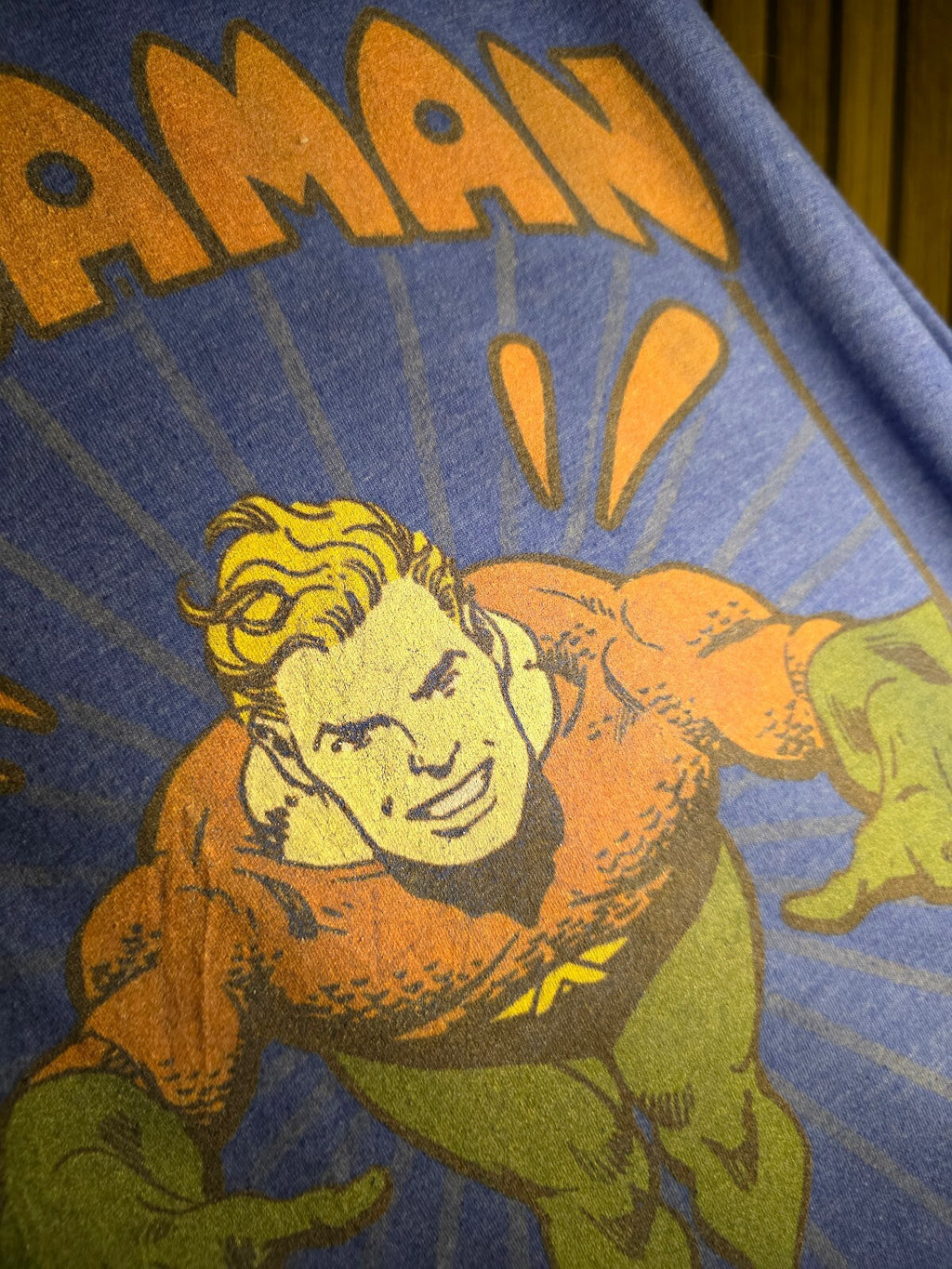Aquaman Graphic T-Shirt Blue MX596