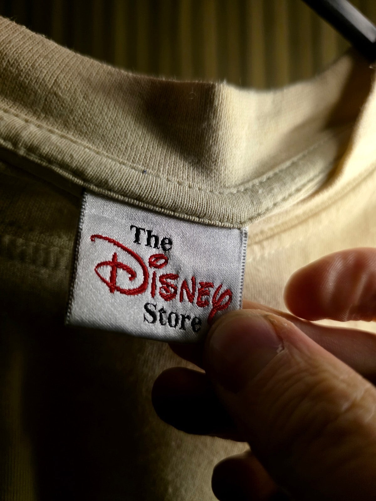 Disney Mickey Mouse Panel Graphic Beige T-Shirt MX605