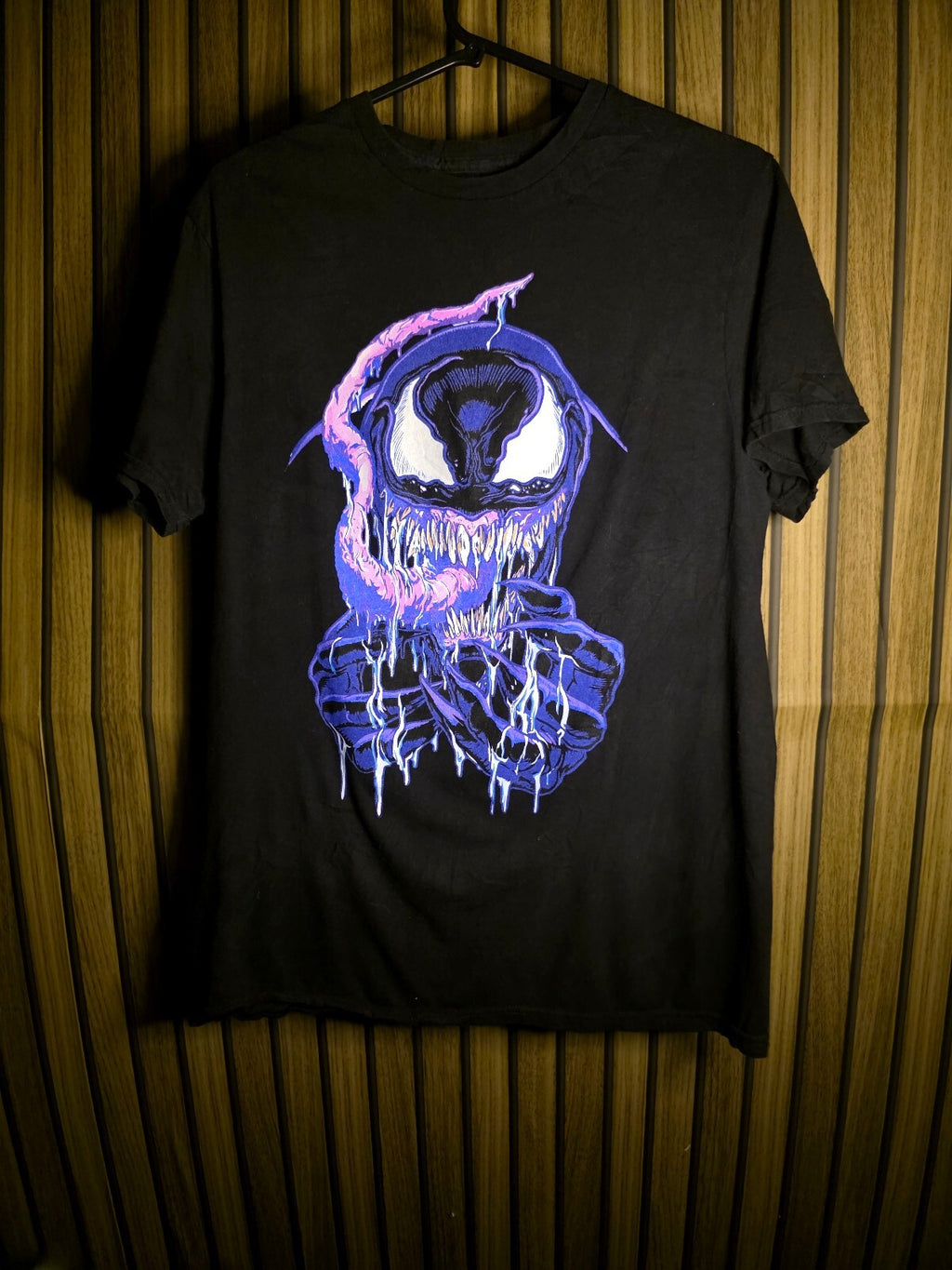 Marvel Venom Graphic Black T-Shirt MD MX622