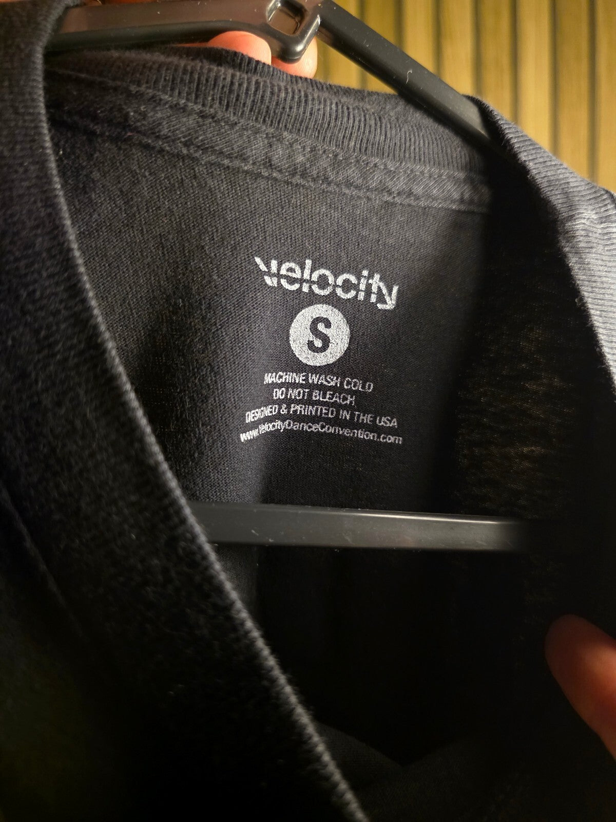 Velocity National Tour 2023 Black Long Sleeve T-Shirt S MX624