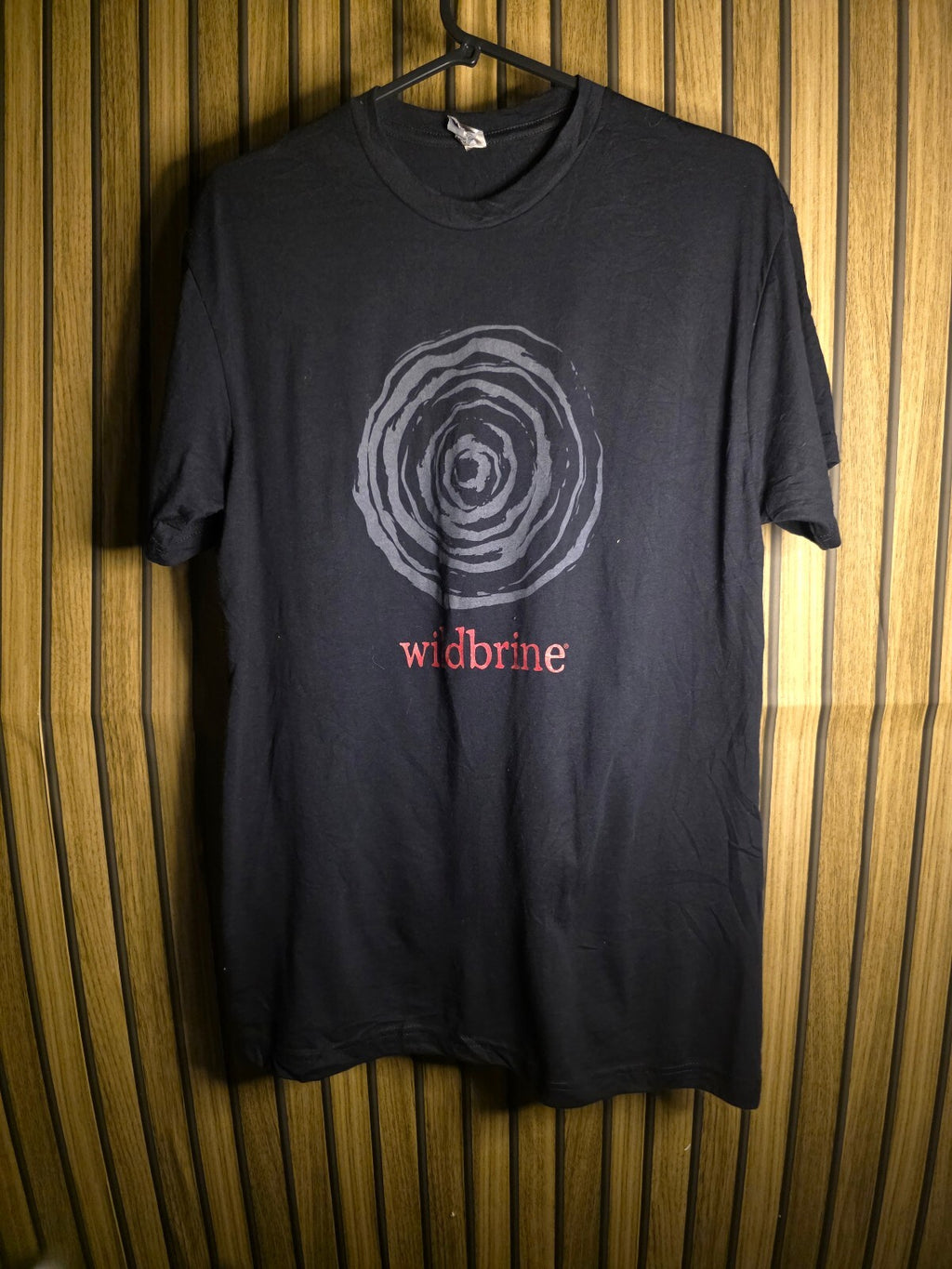 Wildbrine Logo Graphic Black T-Shirt MX626